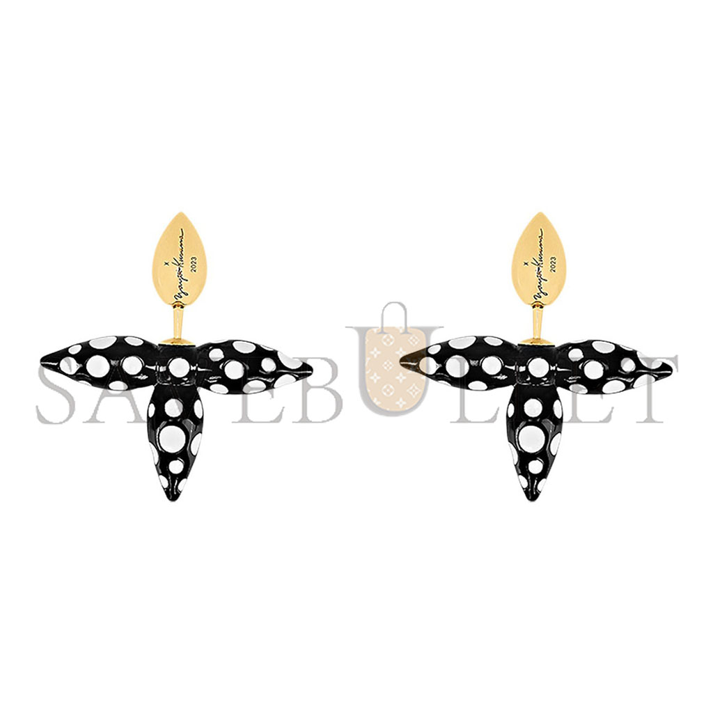 l**is V*t*n x yayoi kusama l**isette infinity dots earrings m01073